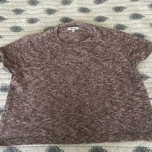 Madewell cropped top size M